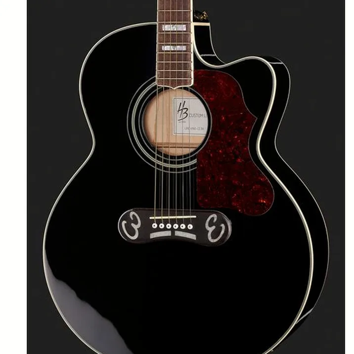 Harley Benton Hb Custom Line King Ce Bk