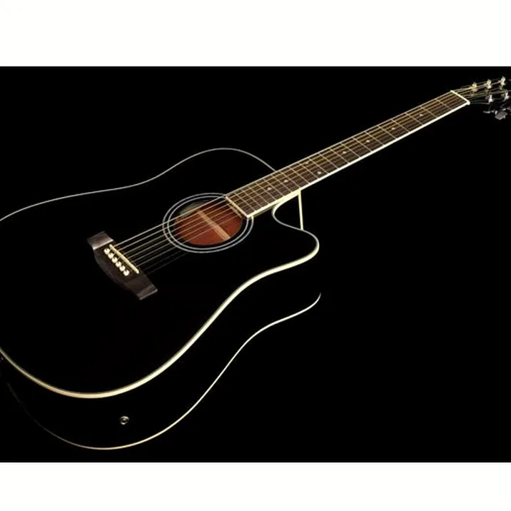 Harley Benton HBD120 CE BK Bundle