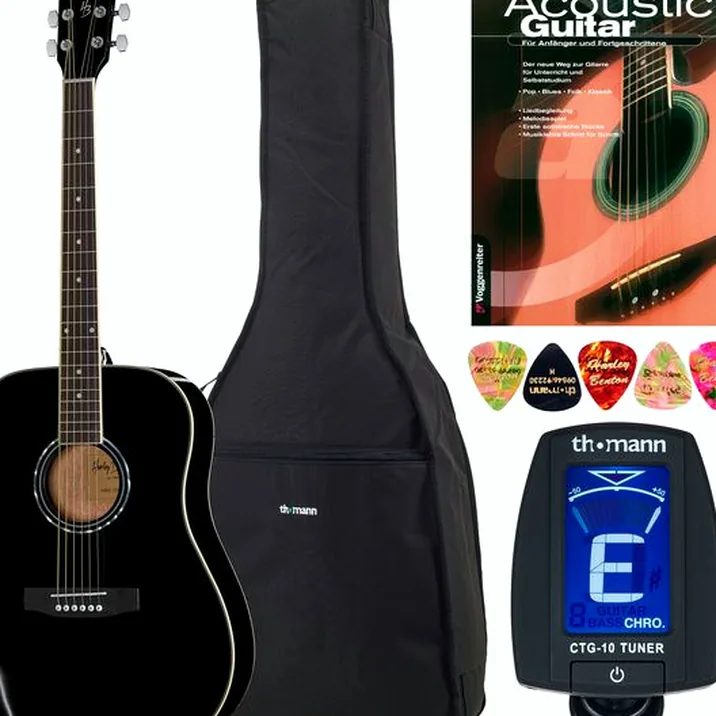 Harley Benton D120BK Bundle