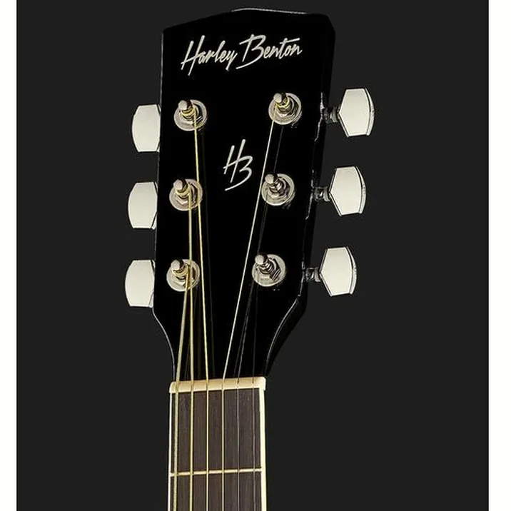 Harley Benton HBD120CEBK Bundle France