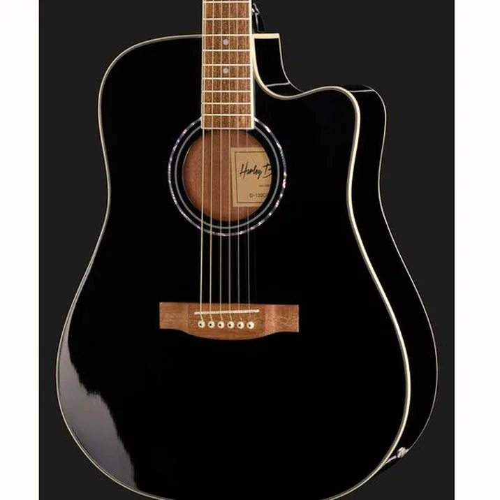 Harley Benton HBD120CEBK Bundle UK