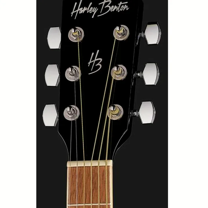 Harley Benton HBD120CEBK LH Bundle English