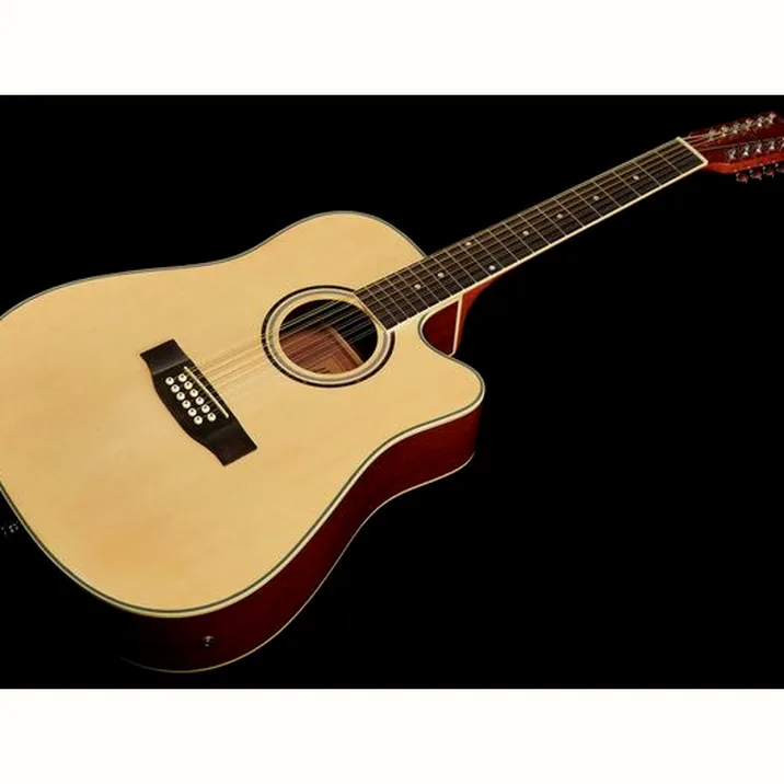Harley Benton Hbd20012Nt 12String Westerngitarre