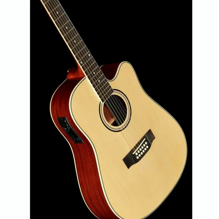 Harley Benton Hbd20012Nt 12String Westerngitarre