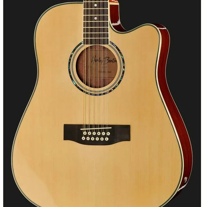 Harley Benton Hbd20012Nt 12String Westerngitarre