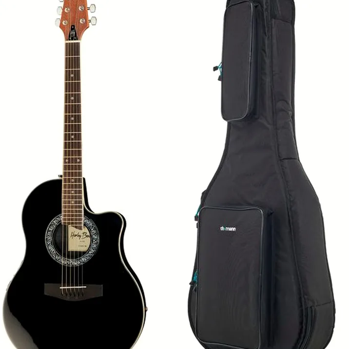 Harley Benton HBO-600BK w/Bag