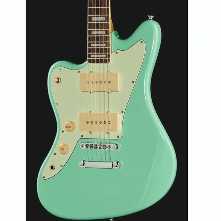 Harley Benton Ja 60Cc Lh Seafoam Green