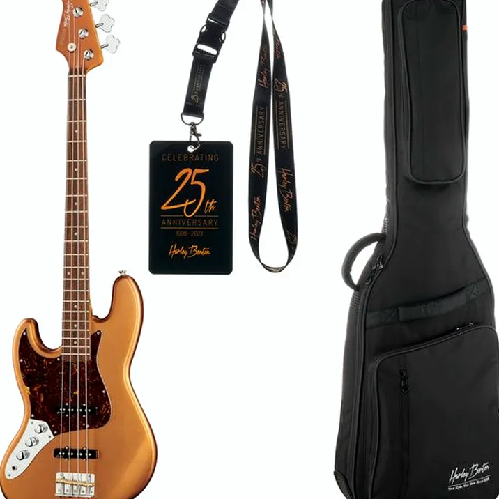 Harley Benton JB-25TH LH Firemist