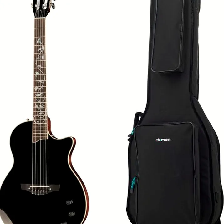 Harley Benton Nashville Nylon Plus BK w/Bag