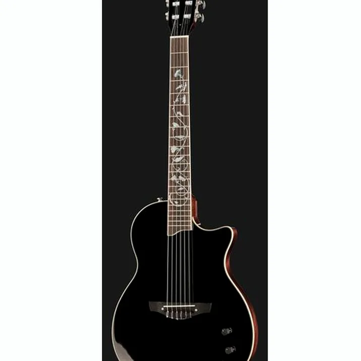 Harley Benton Nashville Nylon Plus BK w/Bag