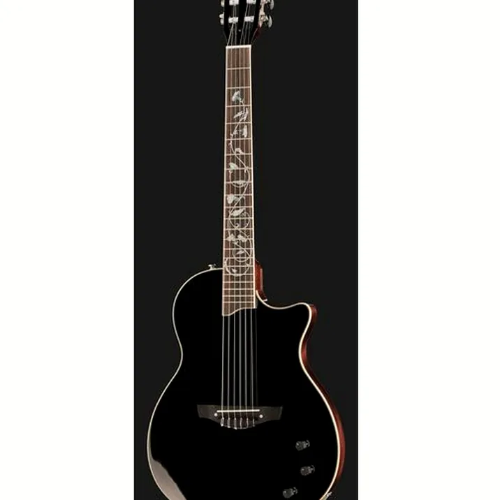 Harley Benton Nashville Nylon Plus BK w/Case