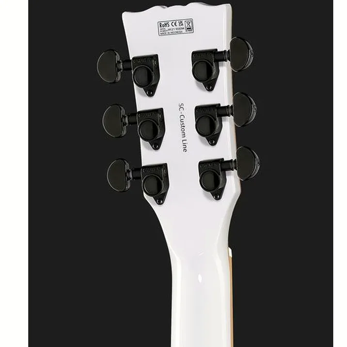 Harley Benton Sc Custom Ii Active White