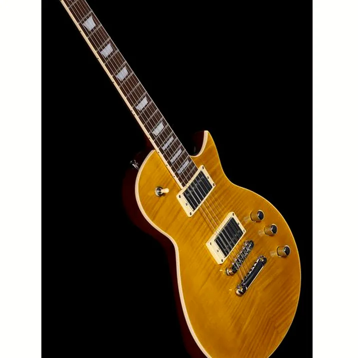 Harley Benton Sc Custom Ii Lemon Flame