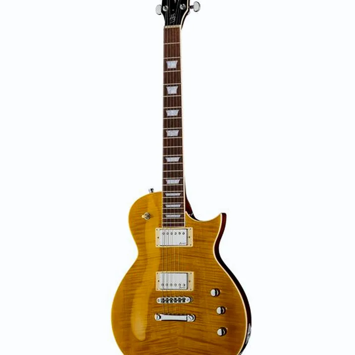 Harley Benton SC-Custom II Lemon Flame