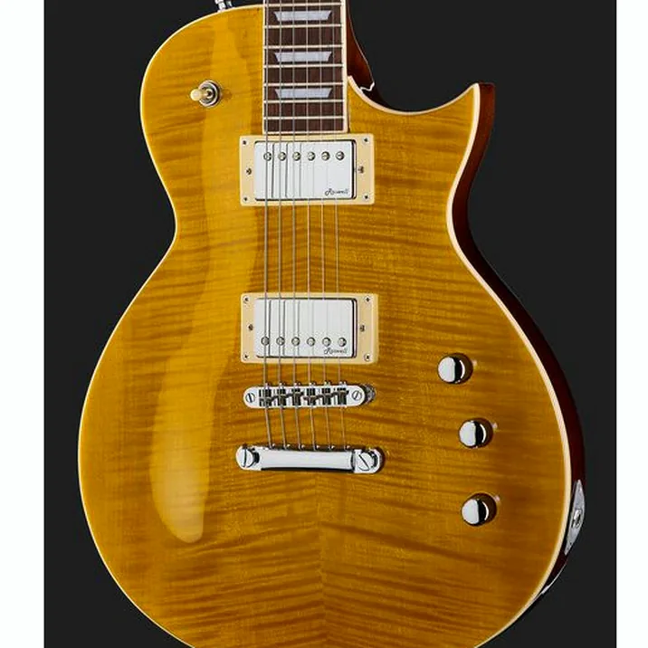 Harley Benton Sc Custom Ii Lemon Flame