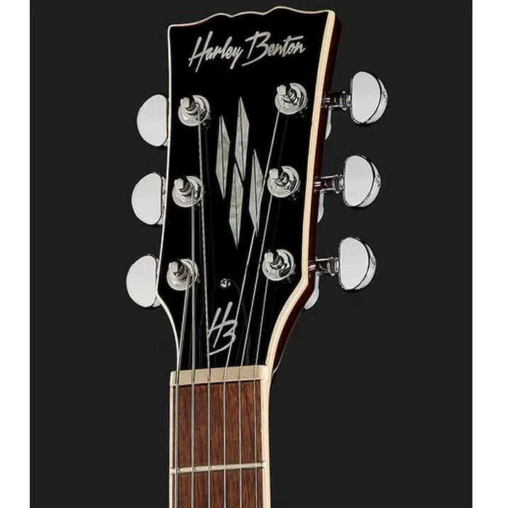 Harley Benton Sc Custom Ii Lemon Flame