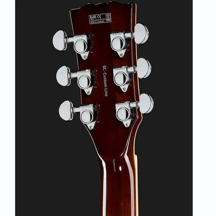 Harley Benton Sc Custom Ii Lemon Flame