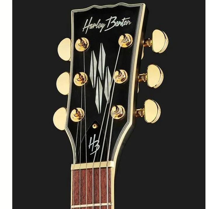 Harley Benton Sc Custom Ii Lh Vintage Black