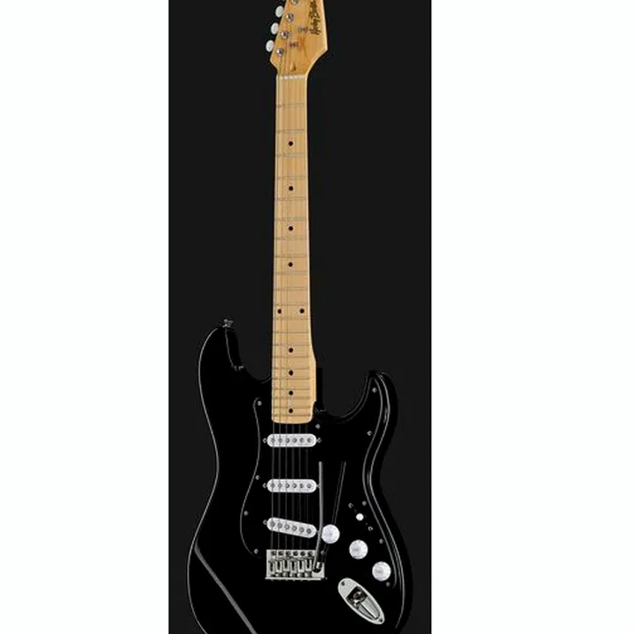 Harley Benton ST-57DG Black Tribute
