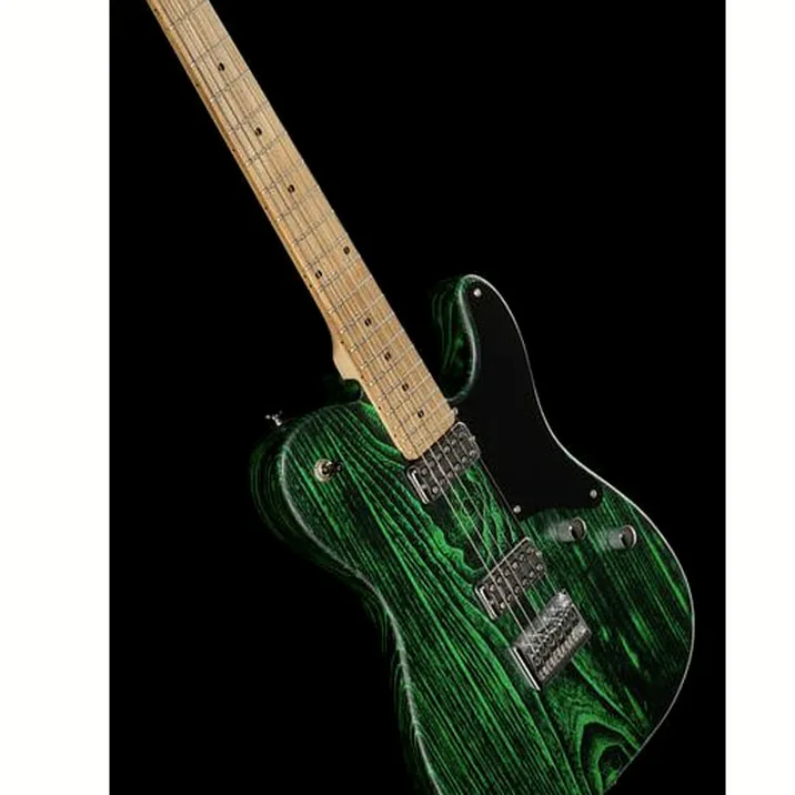 Harley Benton Te 90Flt Green Blast