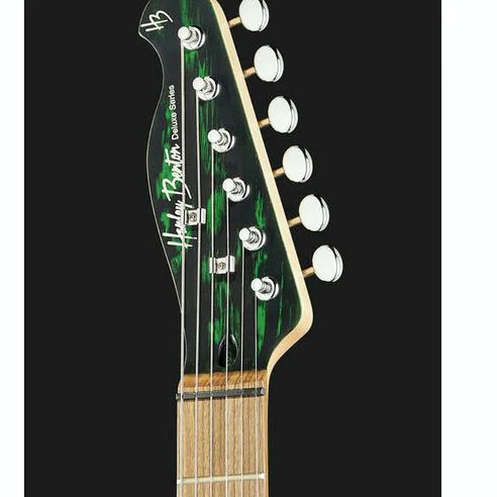 Harley Benton Te 90Flt Green Blast