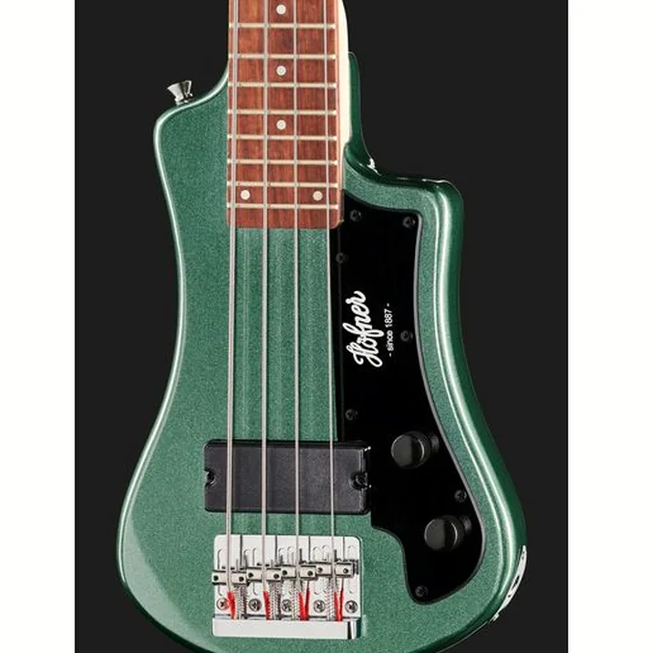 Hoefner Shorty Bass Turquoise Blue