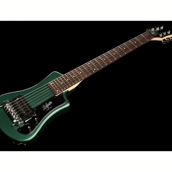 Hoefner Shorty Guitar Turquoise Blue