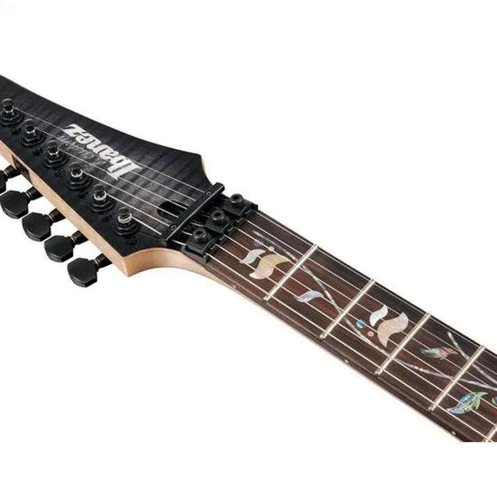 Ibanez J Custom 6 Str E Black Rutile