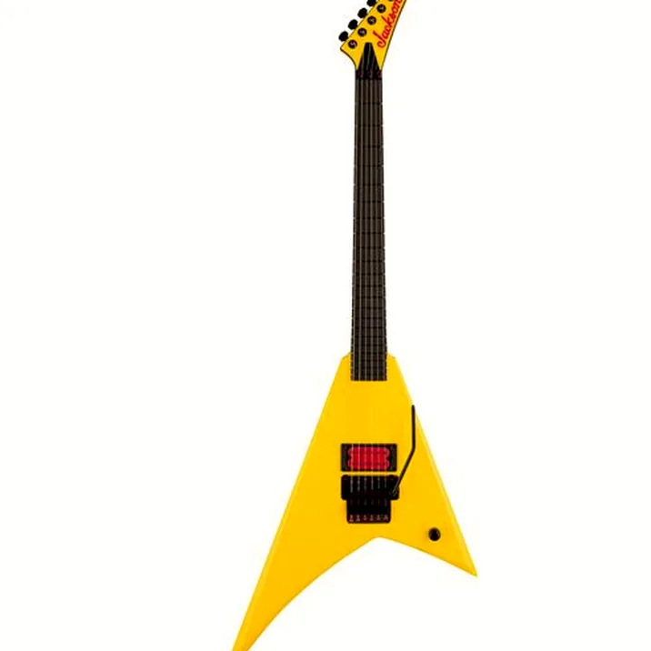Jackson Custom Rhoads Graffit Yellow
