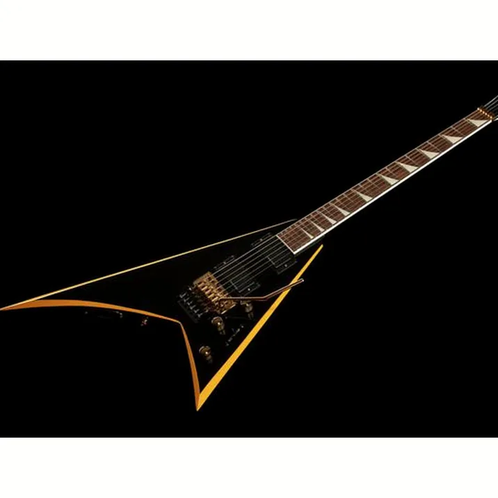 Jackson Rrx24 Black W Yellow Bevels 473110