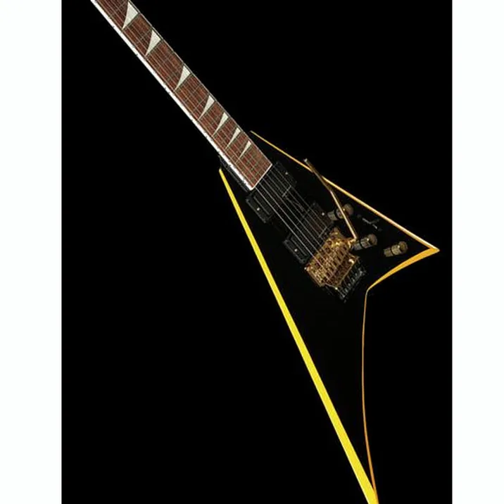 Jackson Rrx24 Black W Yellow Bevels 473110