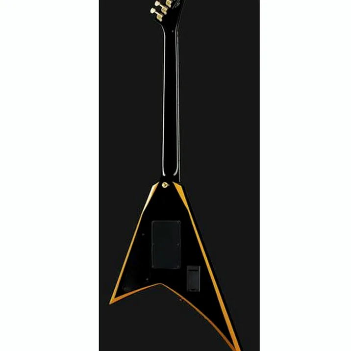Jackson RRX24 Black with Yellow Bevels