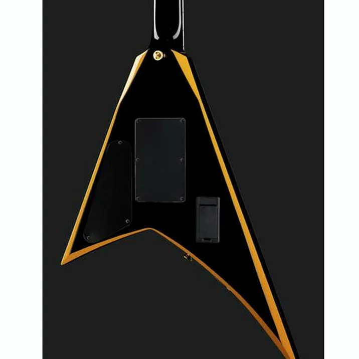 Jackson Rrx24 Black W Yellow Bevels 473110
