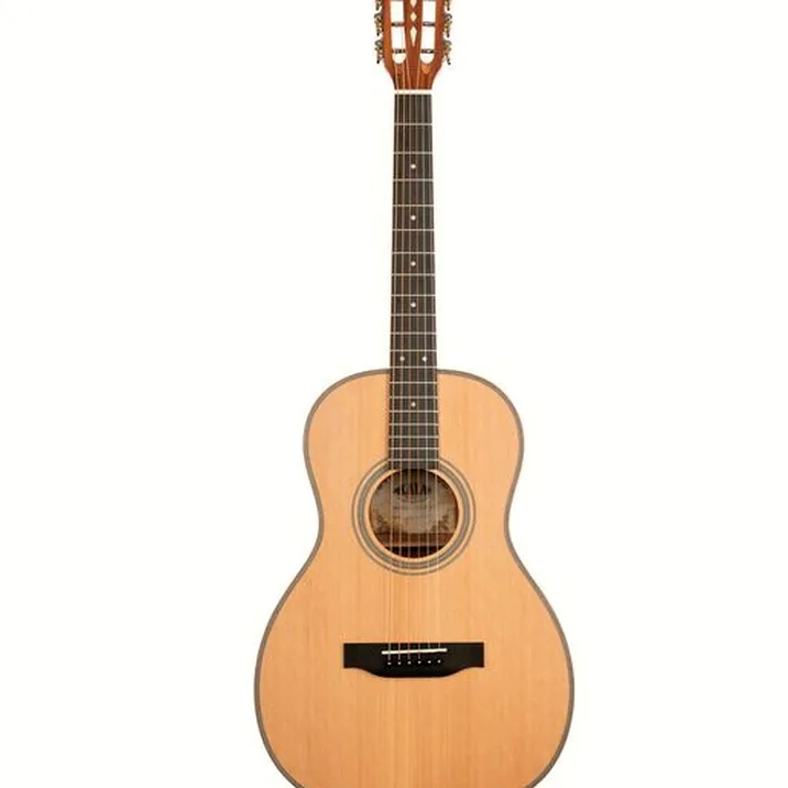 Kala Solid Cedar Top Parlor Guitar
