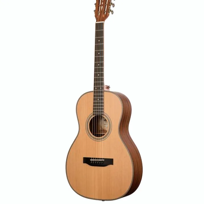 Kala Solid Cedar Top Parlor Guitar