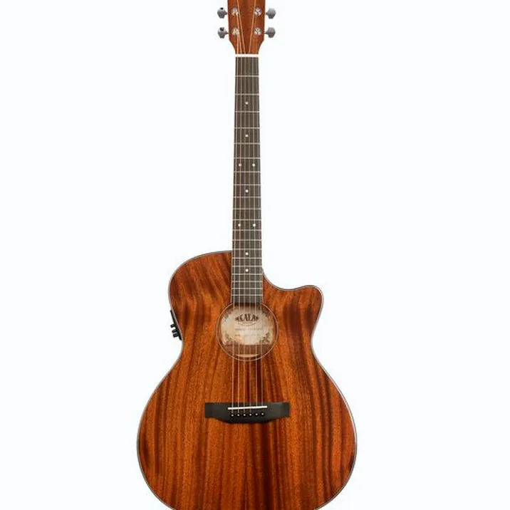 Kala Solid Mahogany Thinline Steel