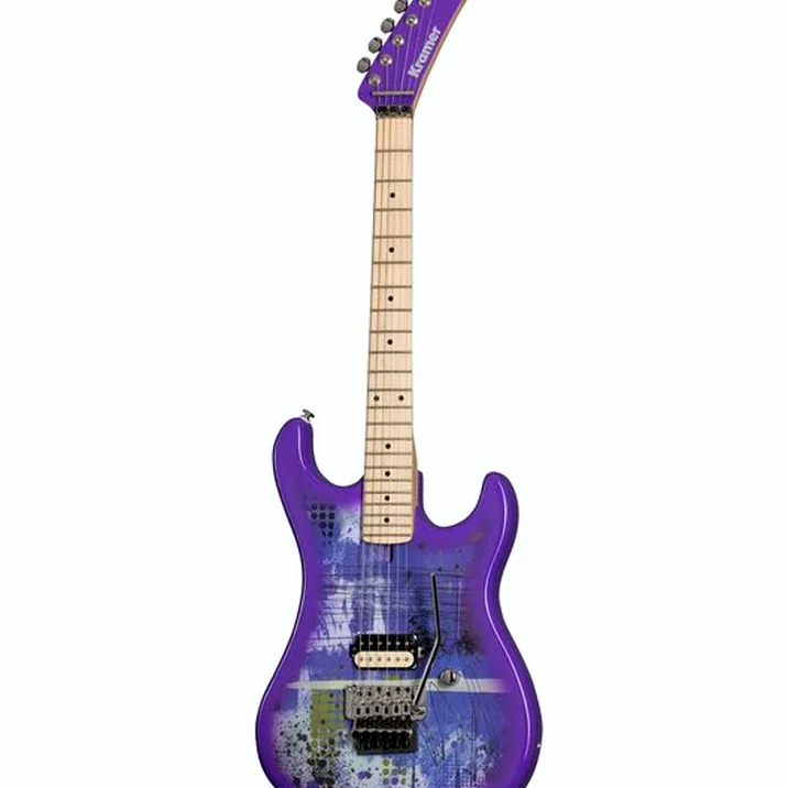 Kramer Guitars The 84 Purple Splatter