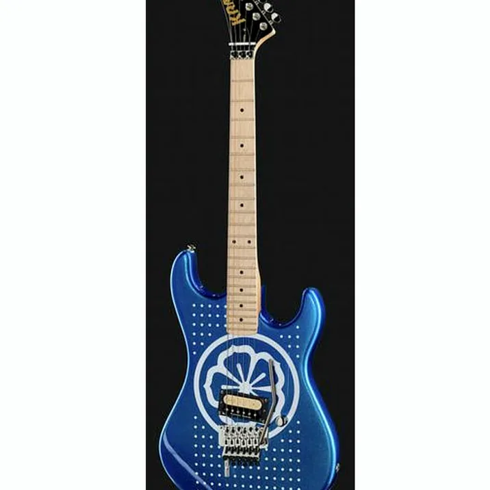 Kramer Guitars White Lotus Baretta Candy Blue