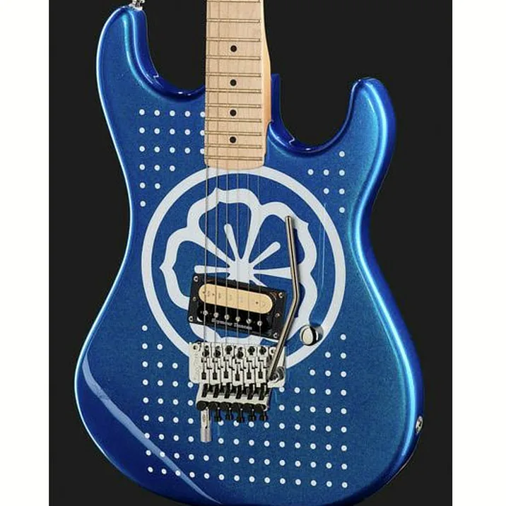 Kramer Guitars White Lotus Baretta Candy Blue