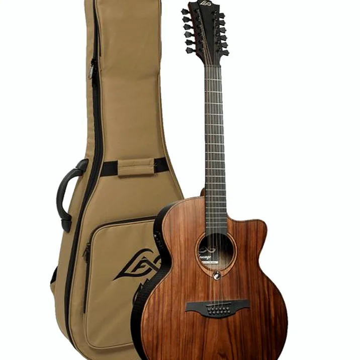 Lag Sauvage Jumbo 12 String Ce