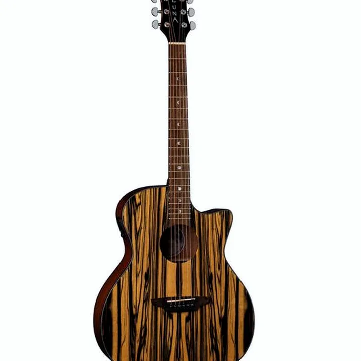 Luna Guitars Gypsy Exotic A/E GN