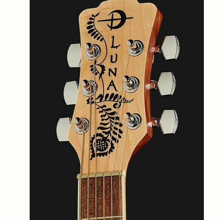 Luna Guitars Henna Paradise A/E Spruce