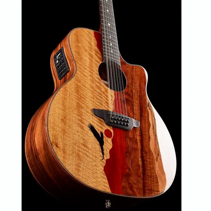 Luna Guitars Vista Eagle 12 A E