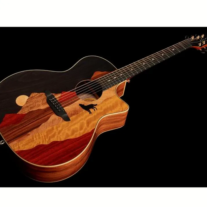 Luna Guitars Vista Wolf Ltd