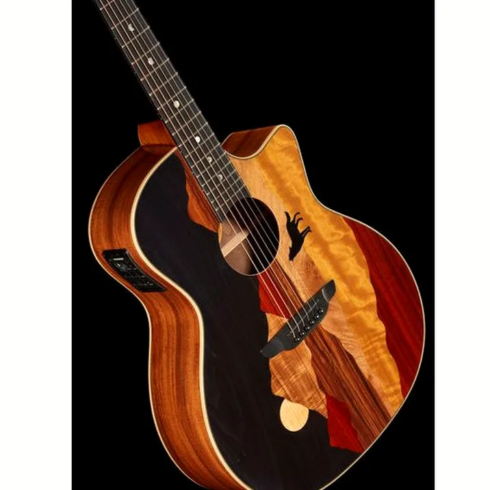 Luna Guitars Vista Wolf Ltd