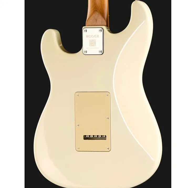 Mooer MSC10 Pro Guitar Vintage White