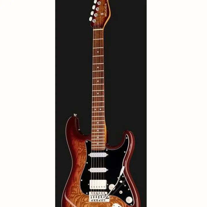 Mooer MSC20 Pro Guitar Amber Brown