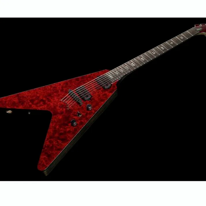 Schecter V 1 Apocalypse Red Reign