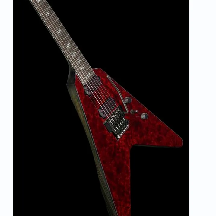 Schecter V 1 Fr Apocalypse Red Reign