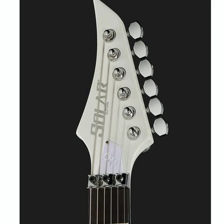 Solar Guitars A1 6Fr Vinter Pearl White